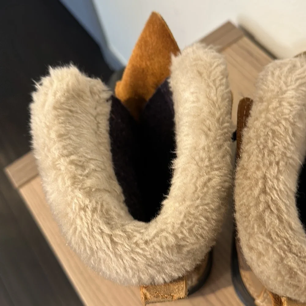 VTG Sorel Made in Canada snow boots Buffalo Kaufman
